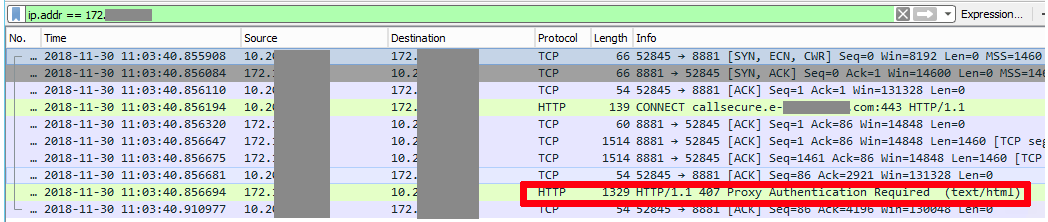 wireshark ip addresses showing up as