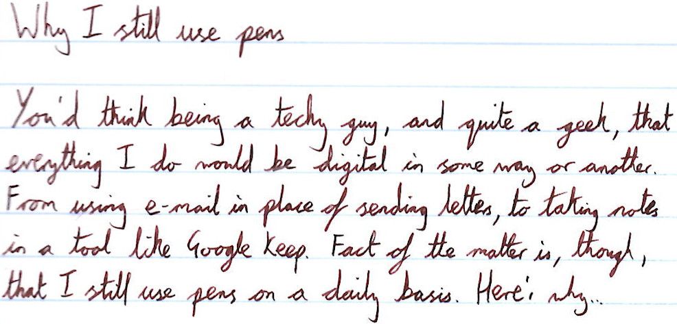 Opening paragraph, handwritten (text above).