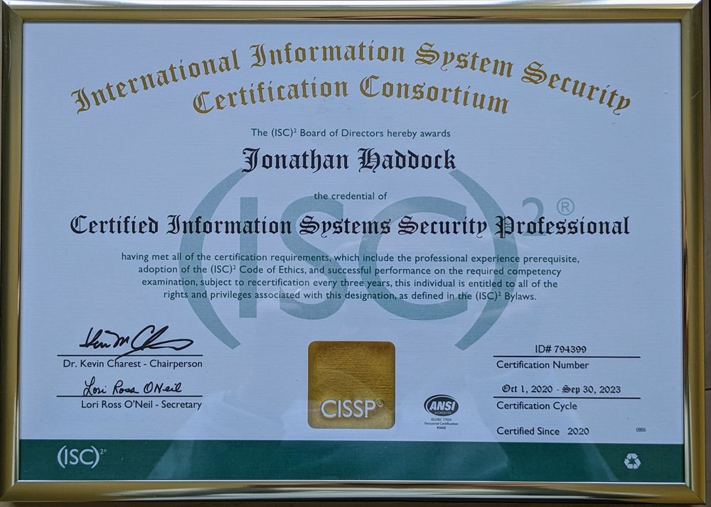 CISSP and (ISC)² membership (over) a year on