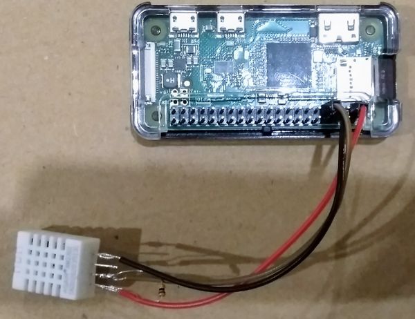 Raspberry Pi Zero humidity sensor using MQTT: part 1